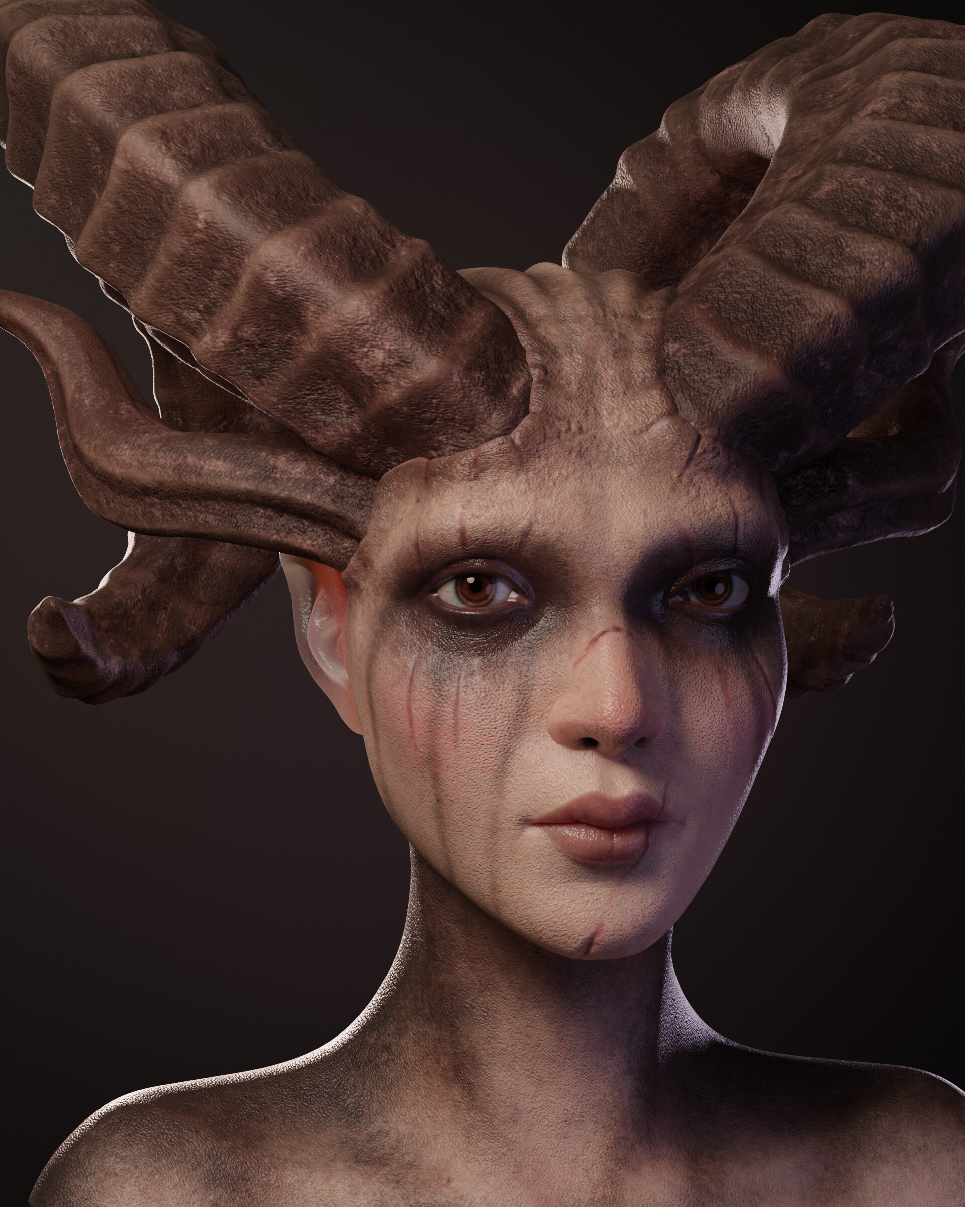 ArtStation - Woman Ifrit