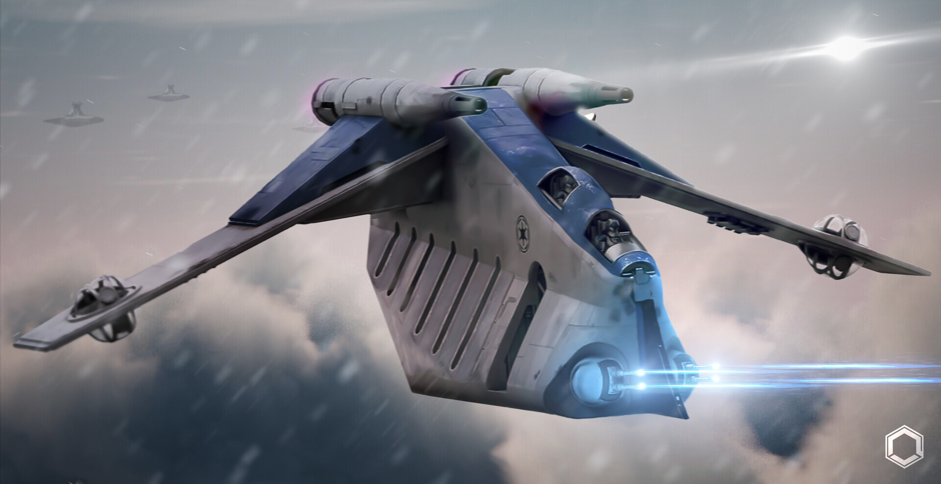 Star wars clone wars laat gunship outlet