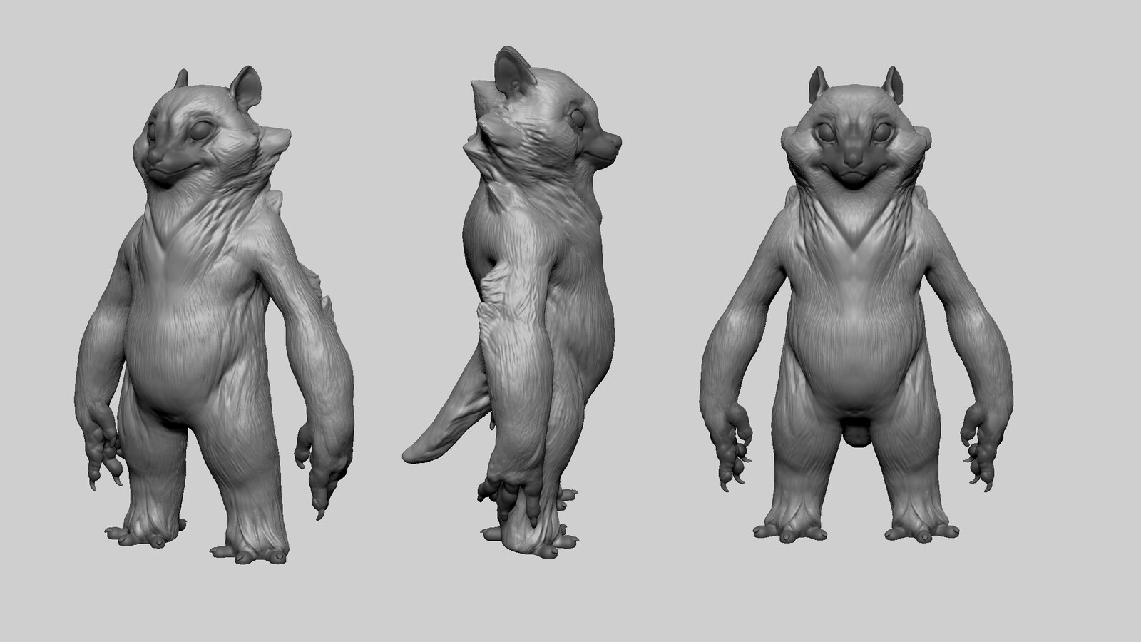 Eventually the standard body would land in a more upright and "loveable" build.