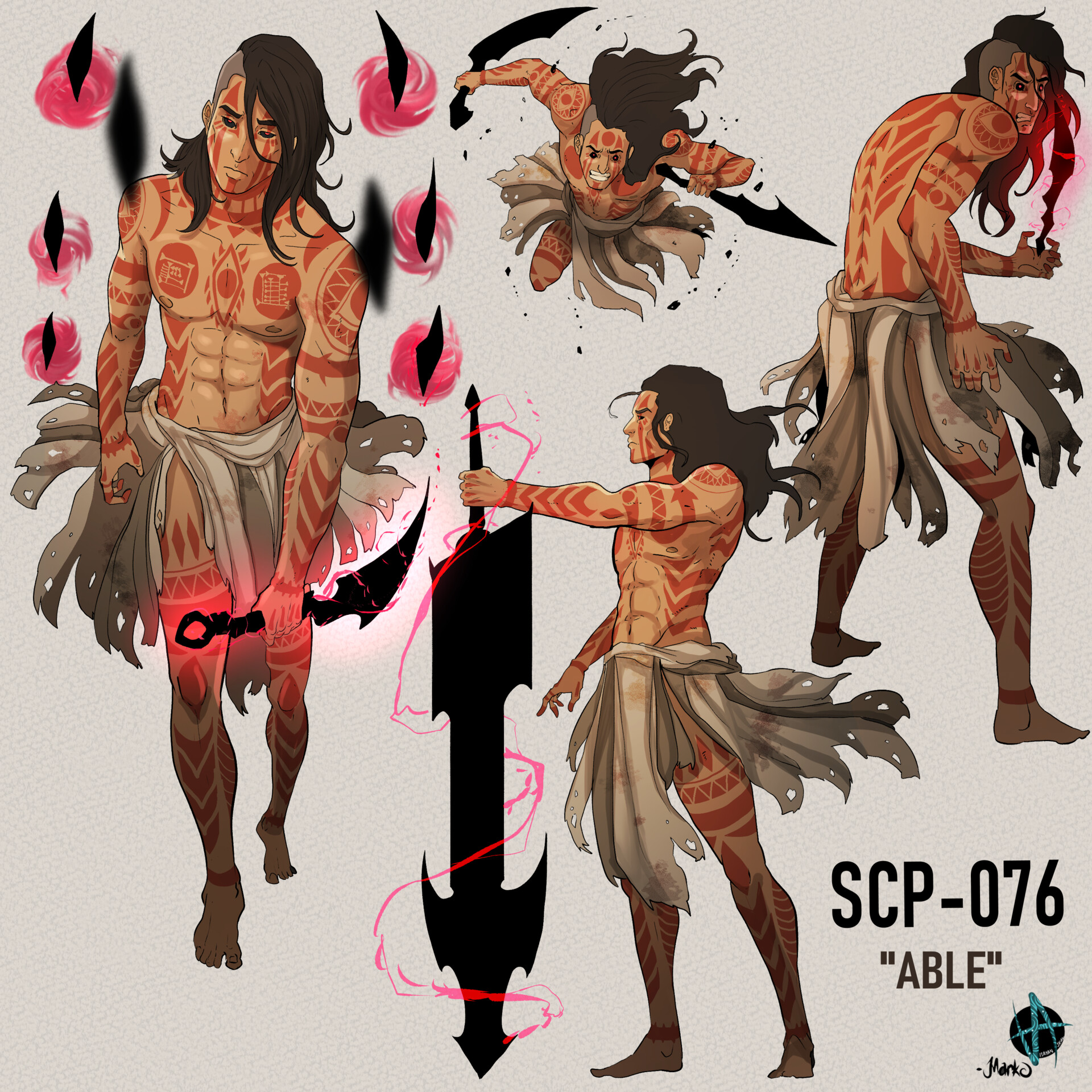 Able by KayIvl on deviantART  Scp, Scp 076, Character design