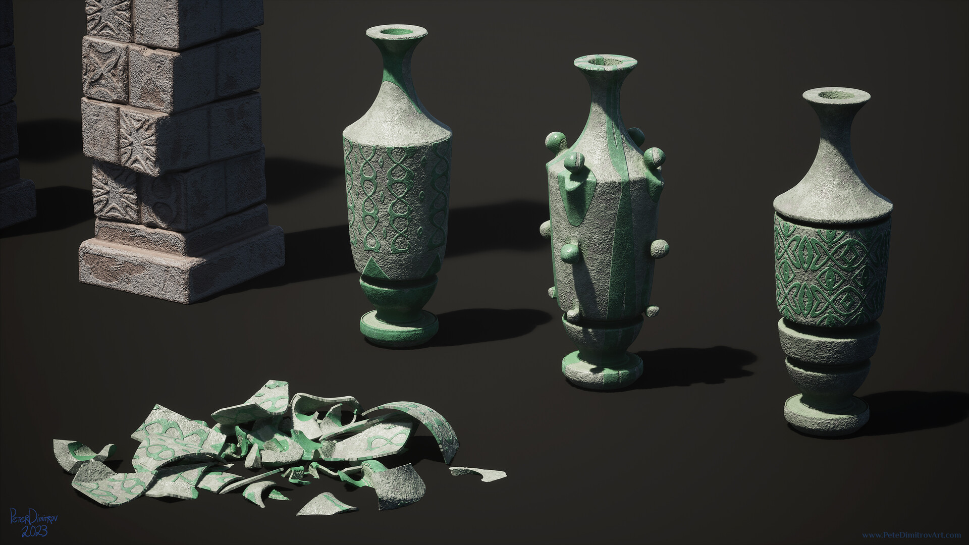 Peter Dimitrov - The Amarantos Ritual - Asset Breakdown