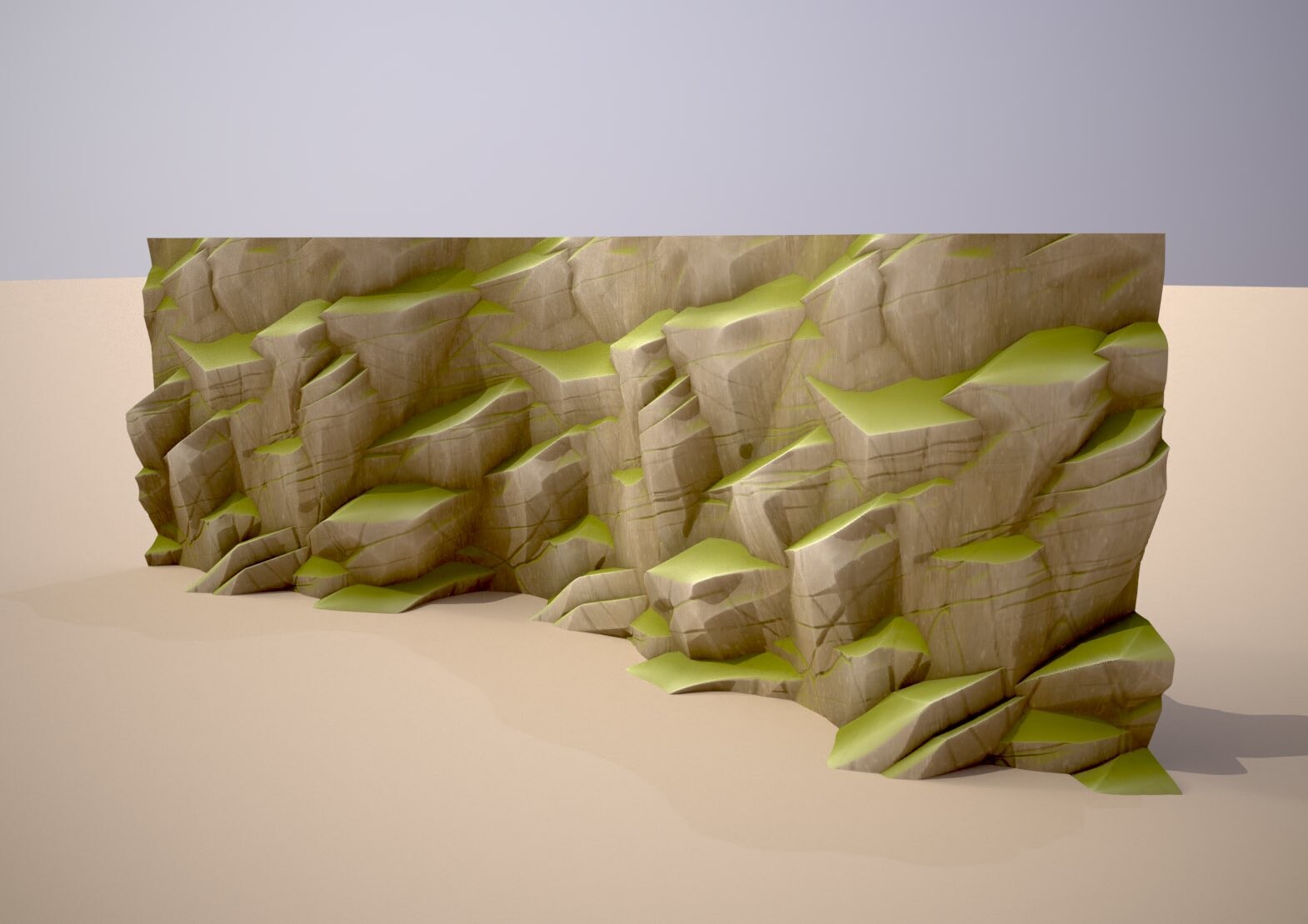 Stylized Cliff Material