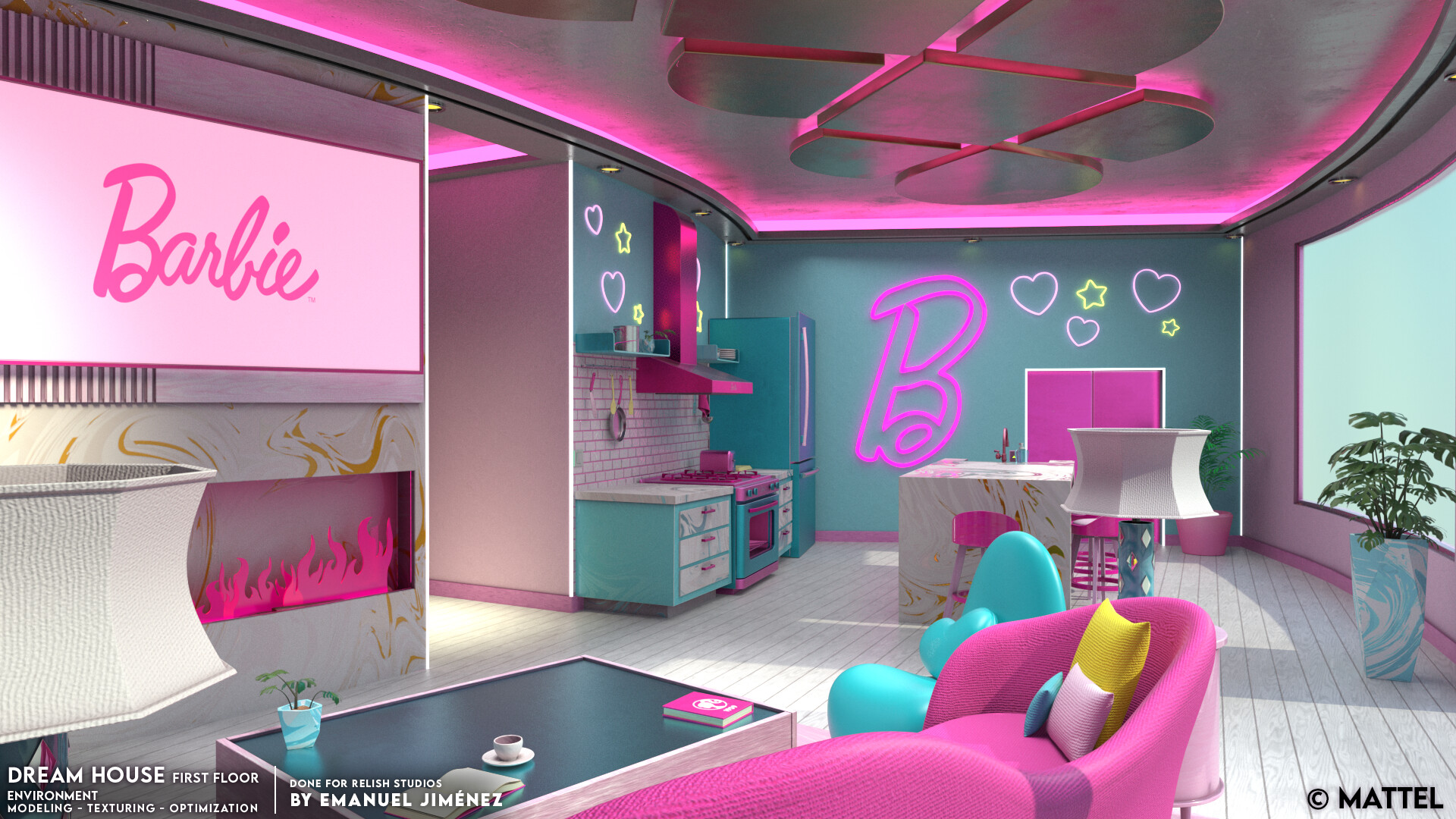 The barbie sales dream floor