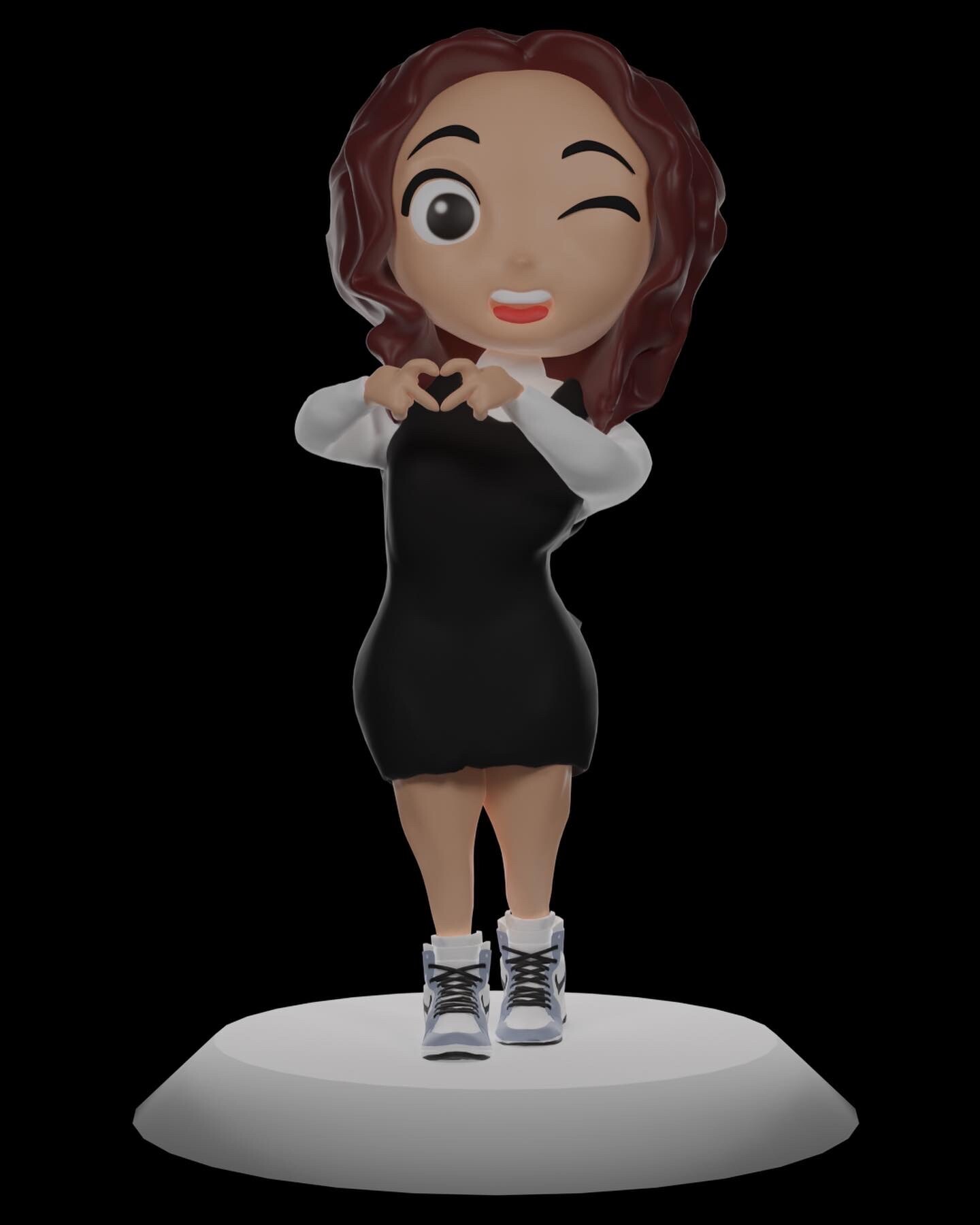 ArtStation - a special gift - chibi figure