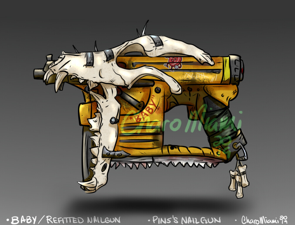 Baby

Customized Nailgun Weapon