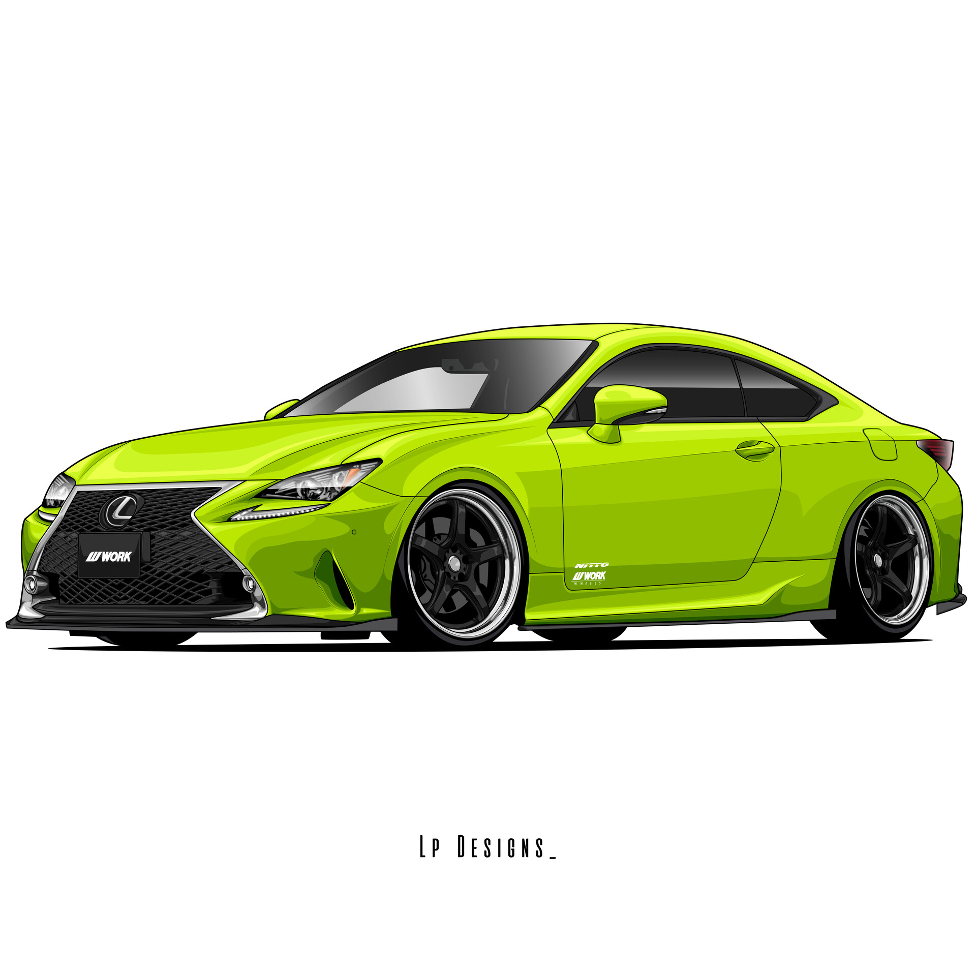 ArtStation Lexus Rc350