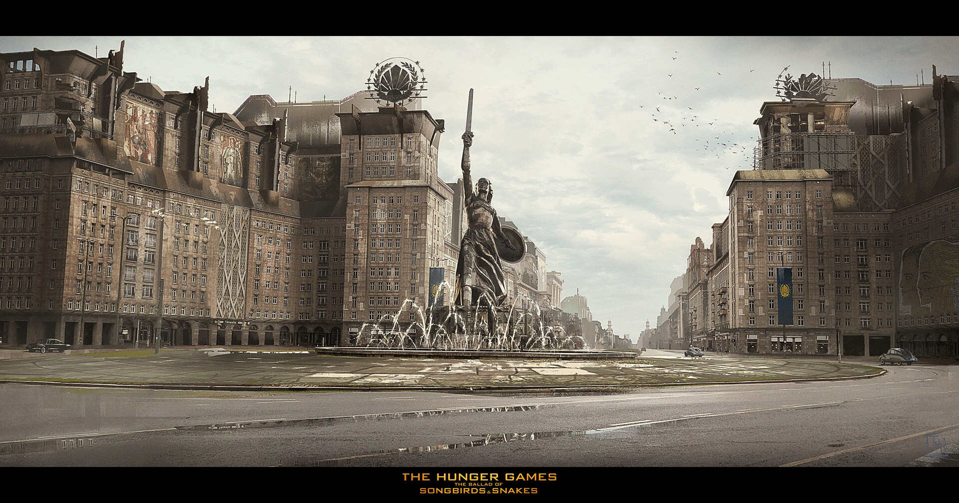 Artstation the hunger games capitol concepts