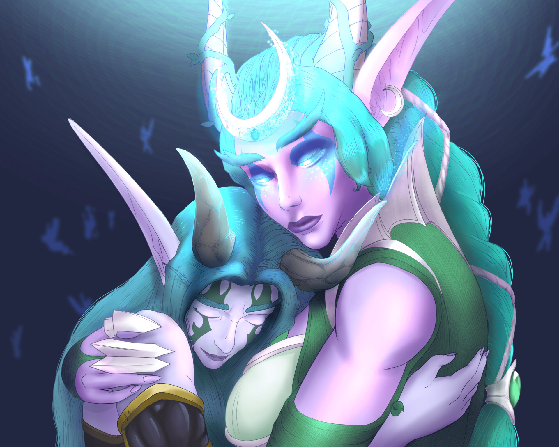ArtStation - World of Warcraft - Dragonflight - Ysera & Merithra