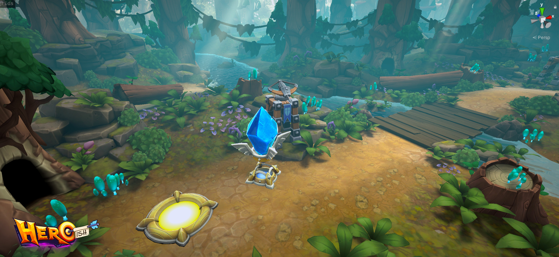One of the few levels I did the final lighting pass on, in addition to set dressing 