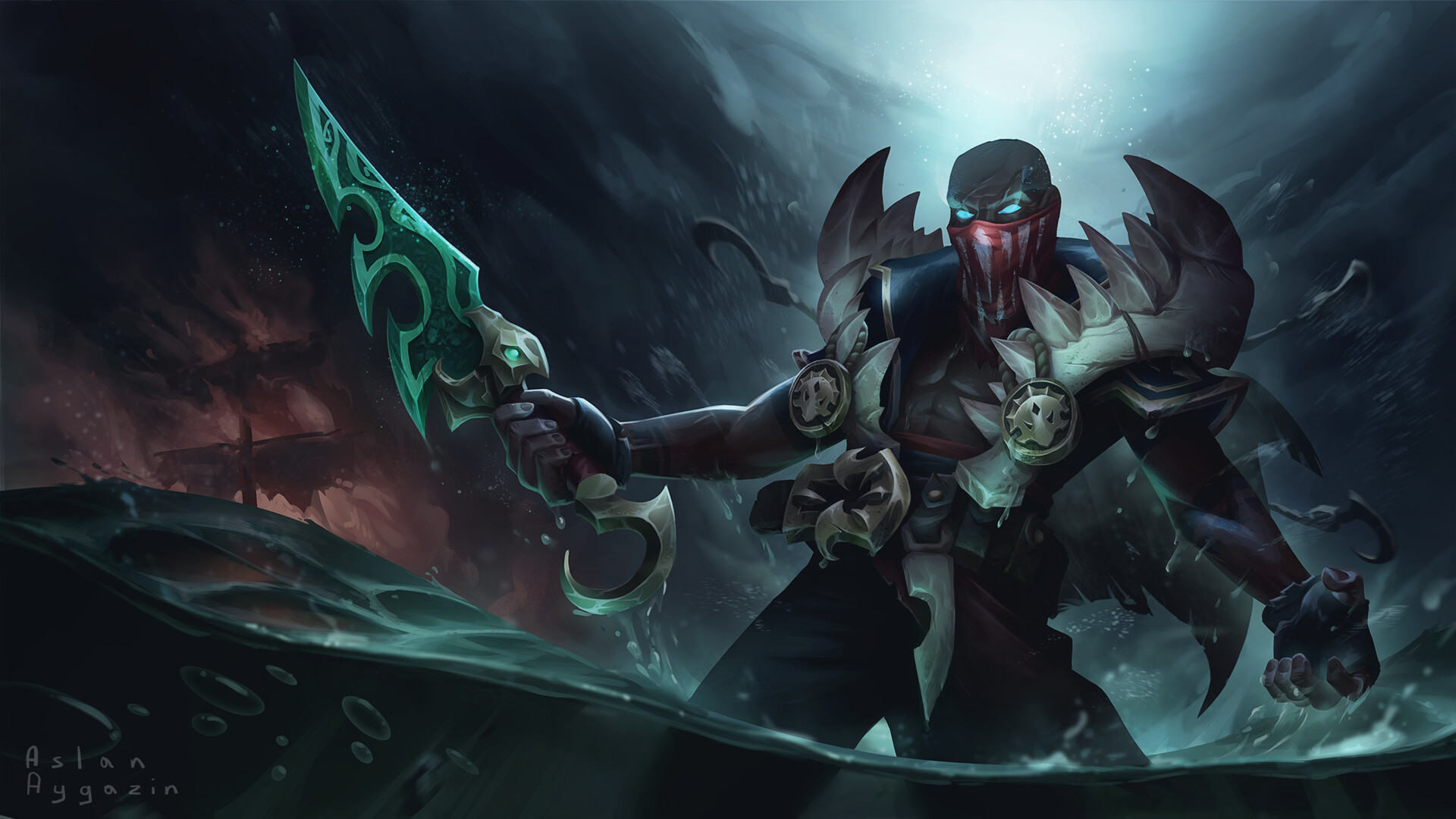 ArtStation Pyke Fan Splash Art