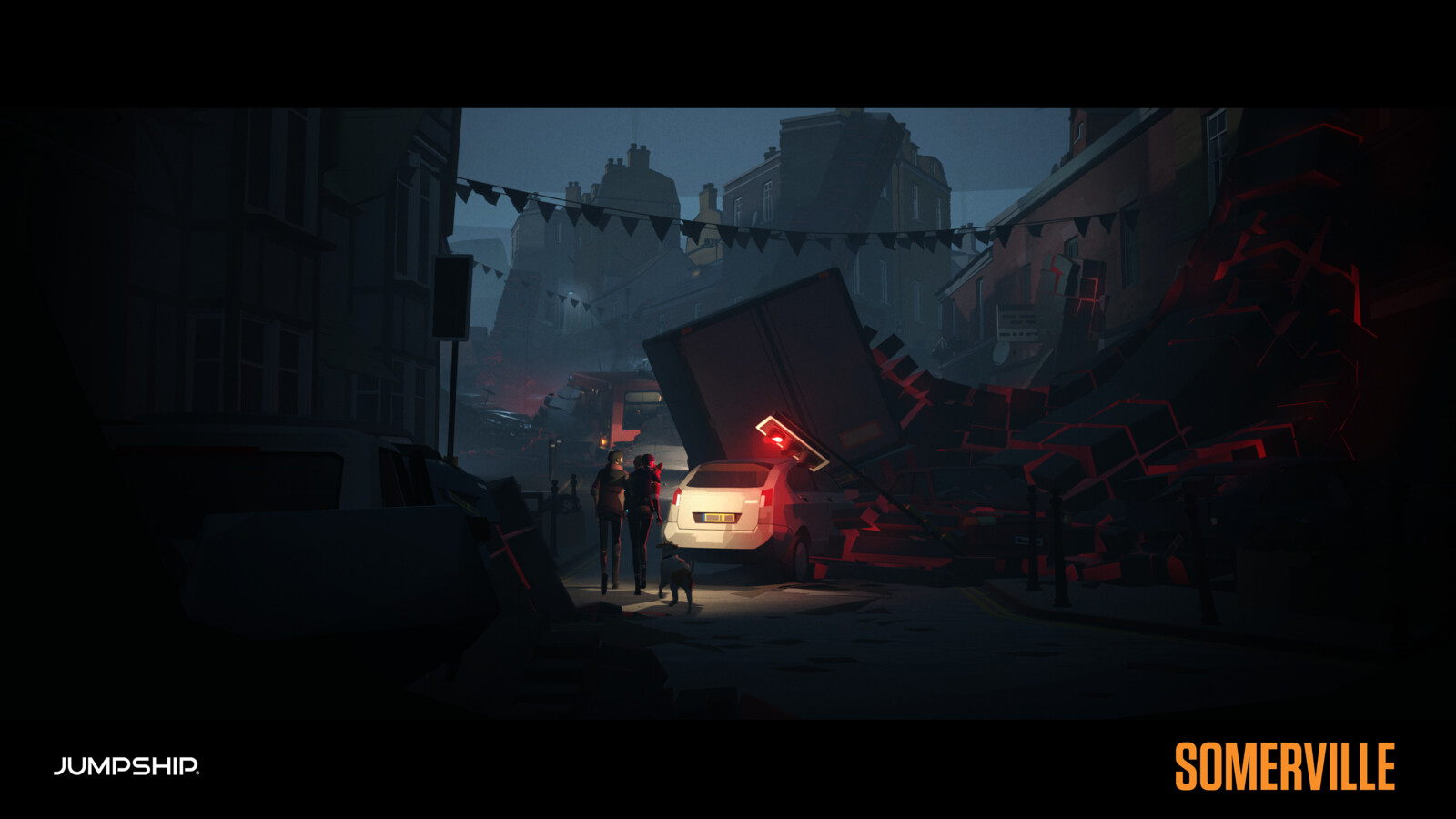 Houses based on Michaela's blockouts, layout, set dressing, additional props, lighting 