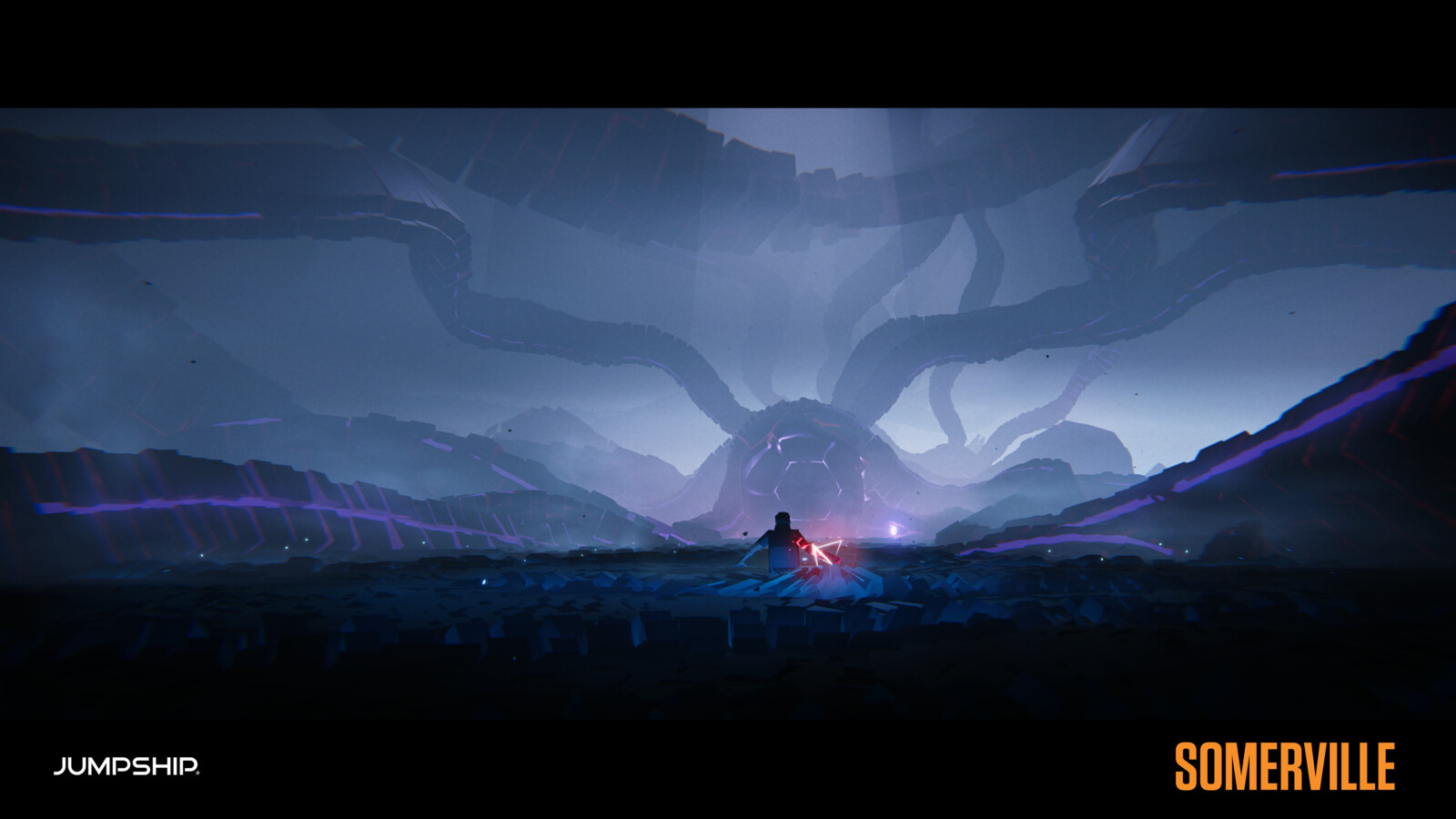 Alien structure, BG, lighting