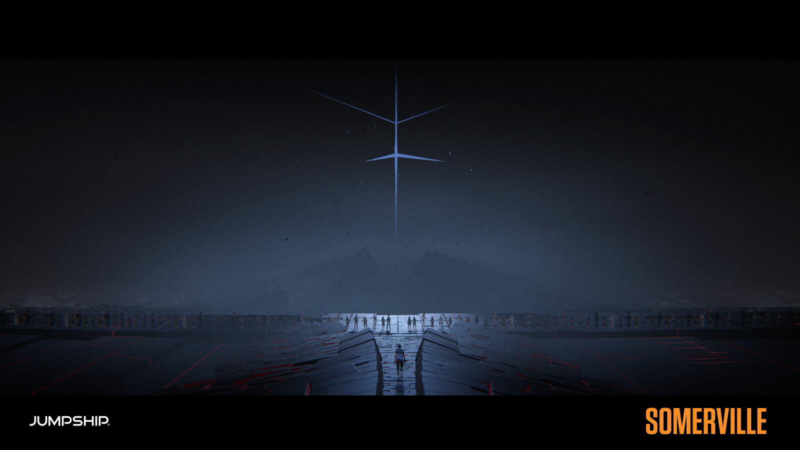 Alien structure based on blockout from Gregor, BG structure, lighting