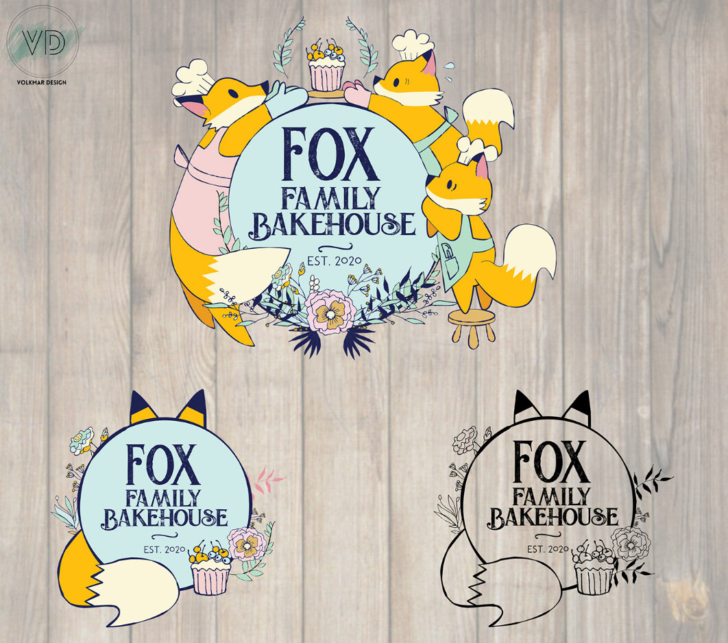 Fox Family Bakehouse Logo