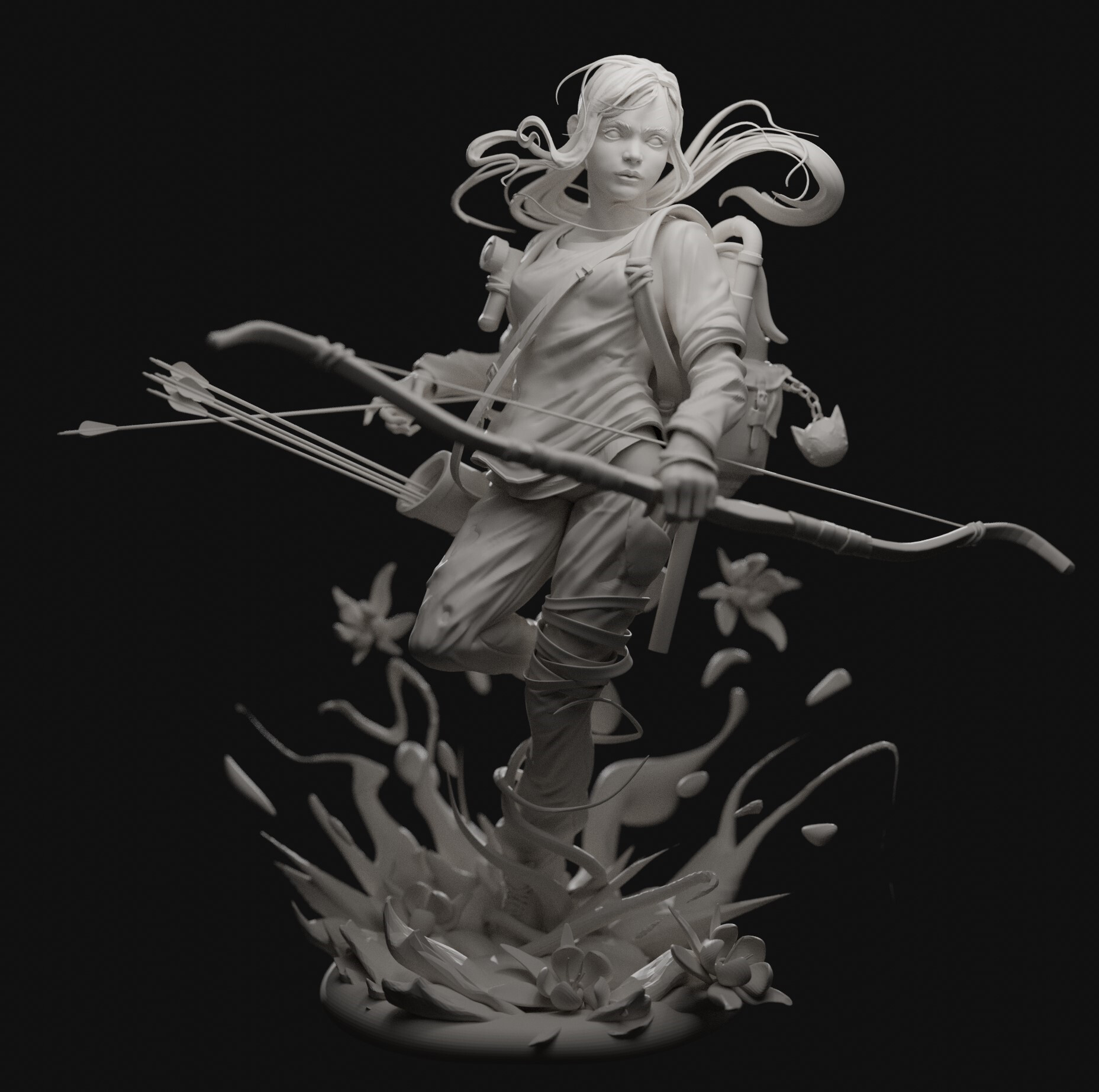 The last of us part I - Ellie Character Sculpt