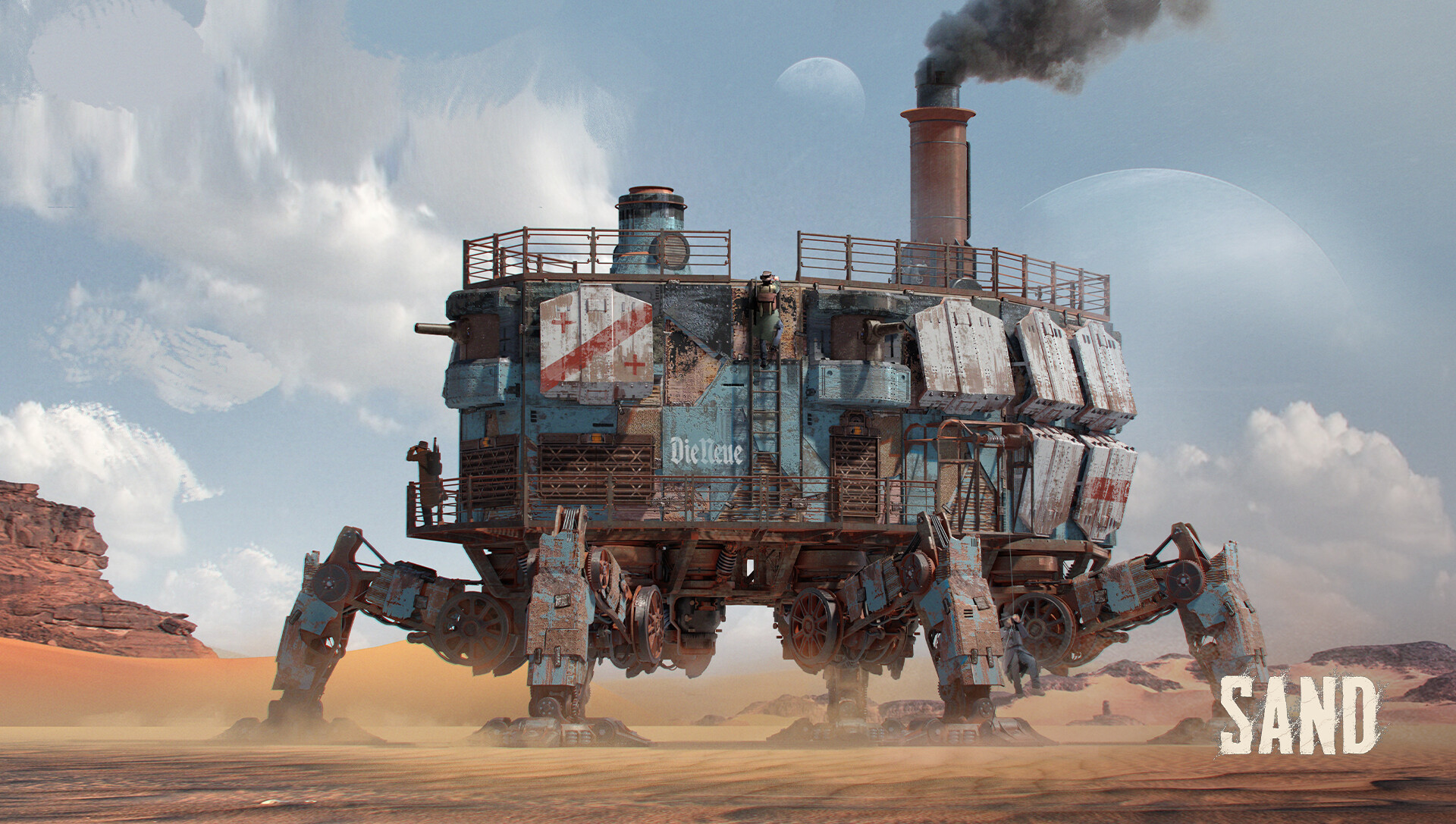 Tinybuild games sand the trampler