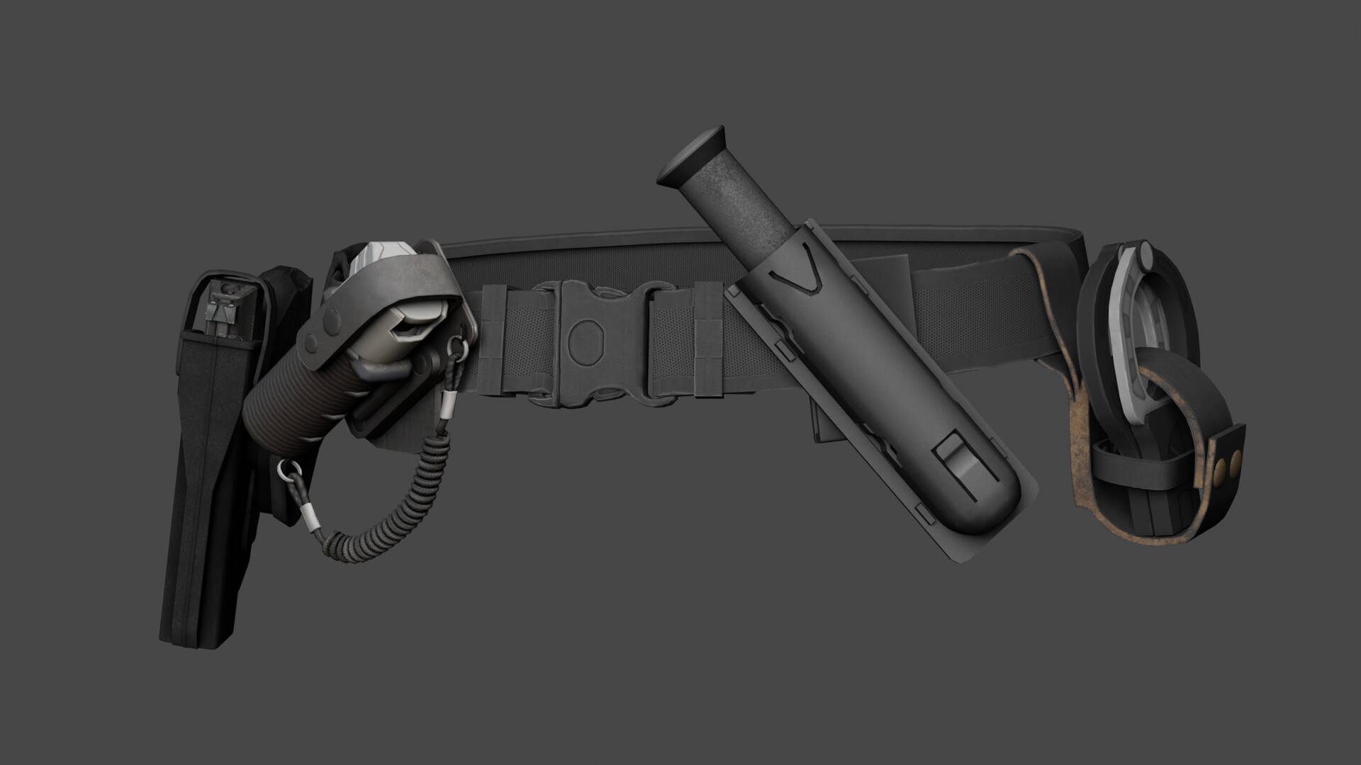 ArtStation Dutch Police Gear Belt (GTA V)