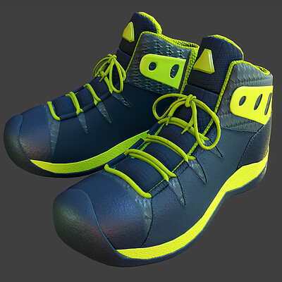 Texturing Shoes in 3D-Coat and Blender