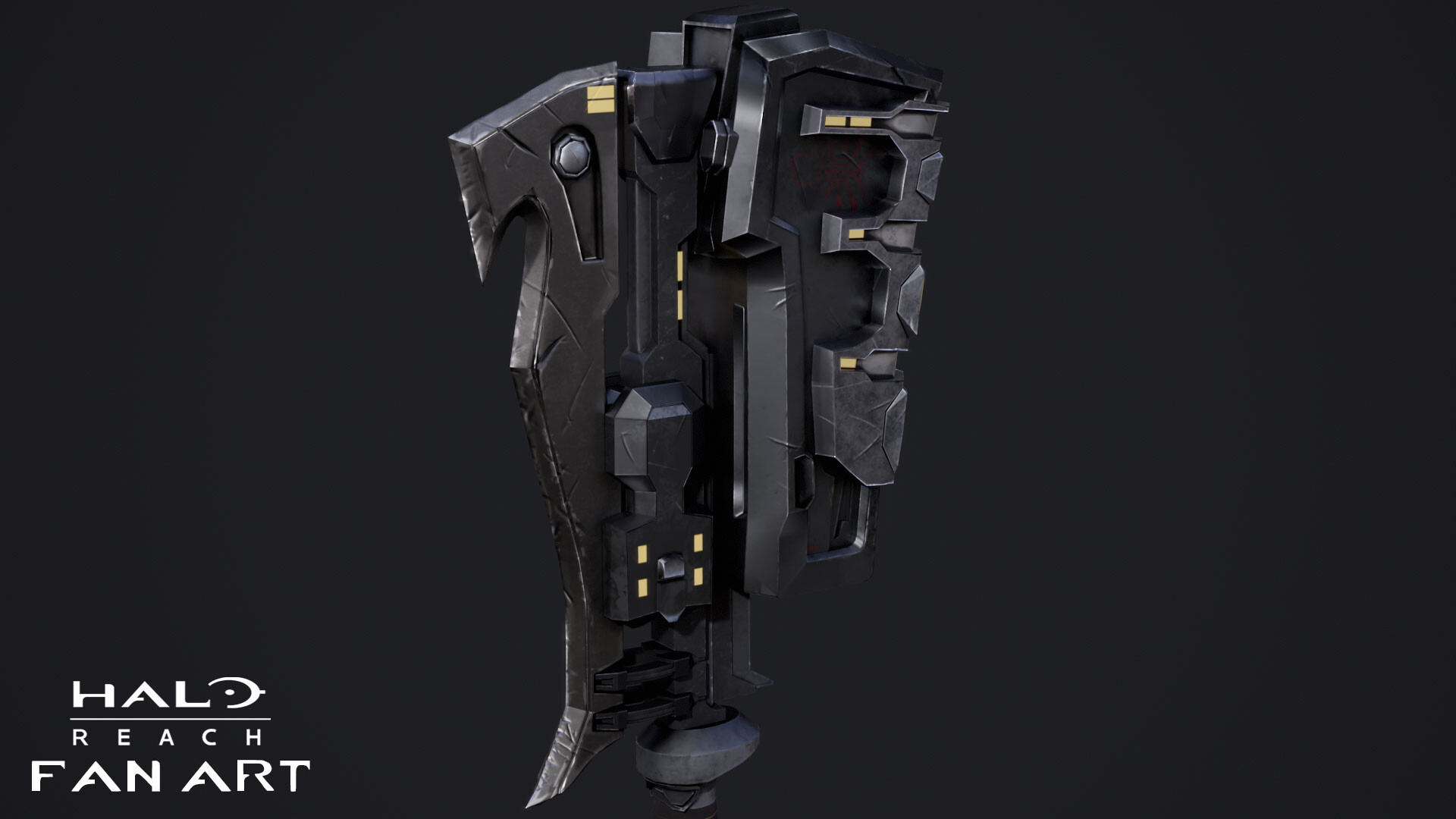 ArtStation - Halo Reach Fan Art - Gravity Hammer
