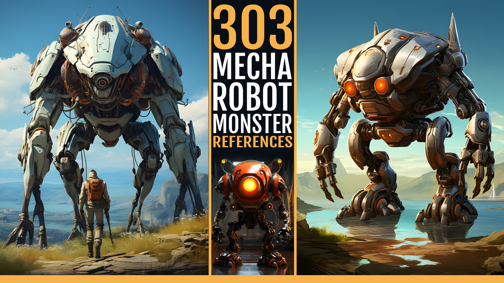 ArtStation Robot character mecha game asset Resources