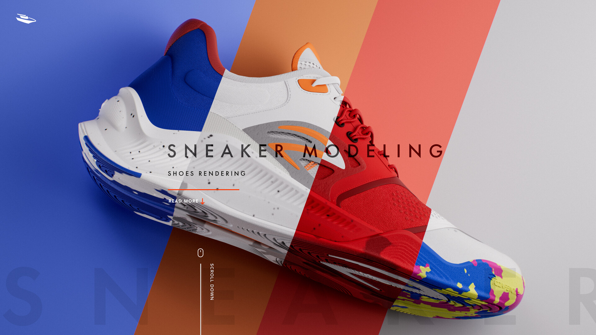 ArtStation - Sneaker modeling