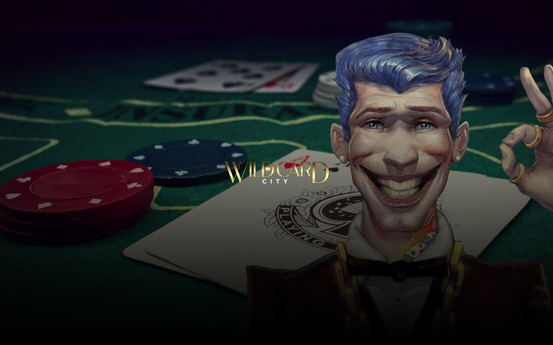 ArtStation - Are we free to spin the reels at WildCardCity?