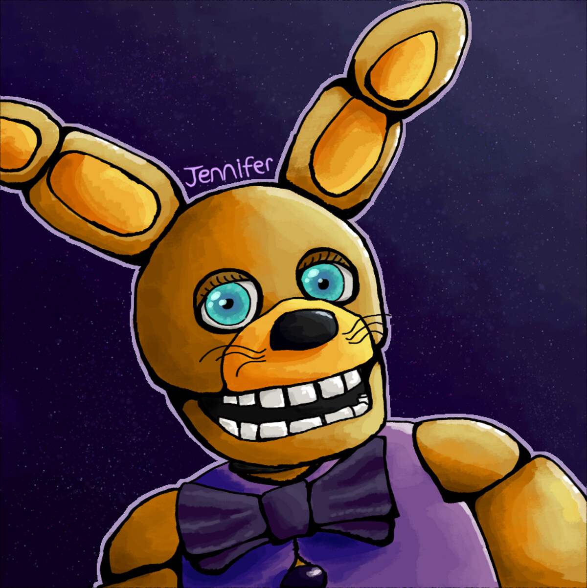 ArtStation - The Yellow Rabbit, image size:1200x1203