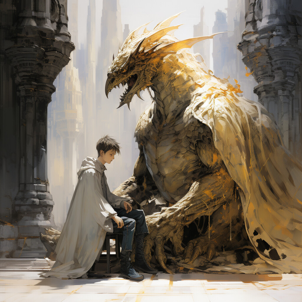 The Dragon and The Golden Knight