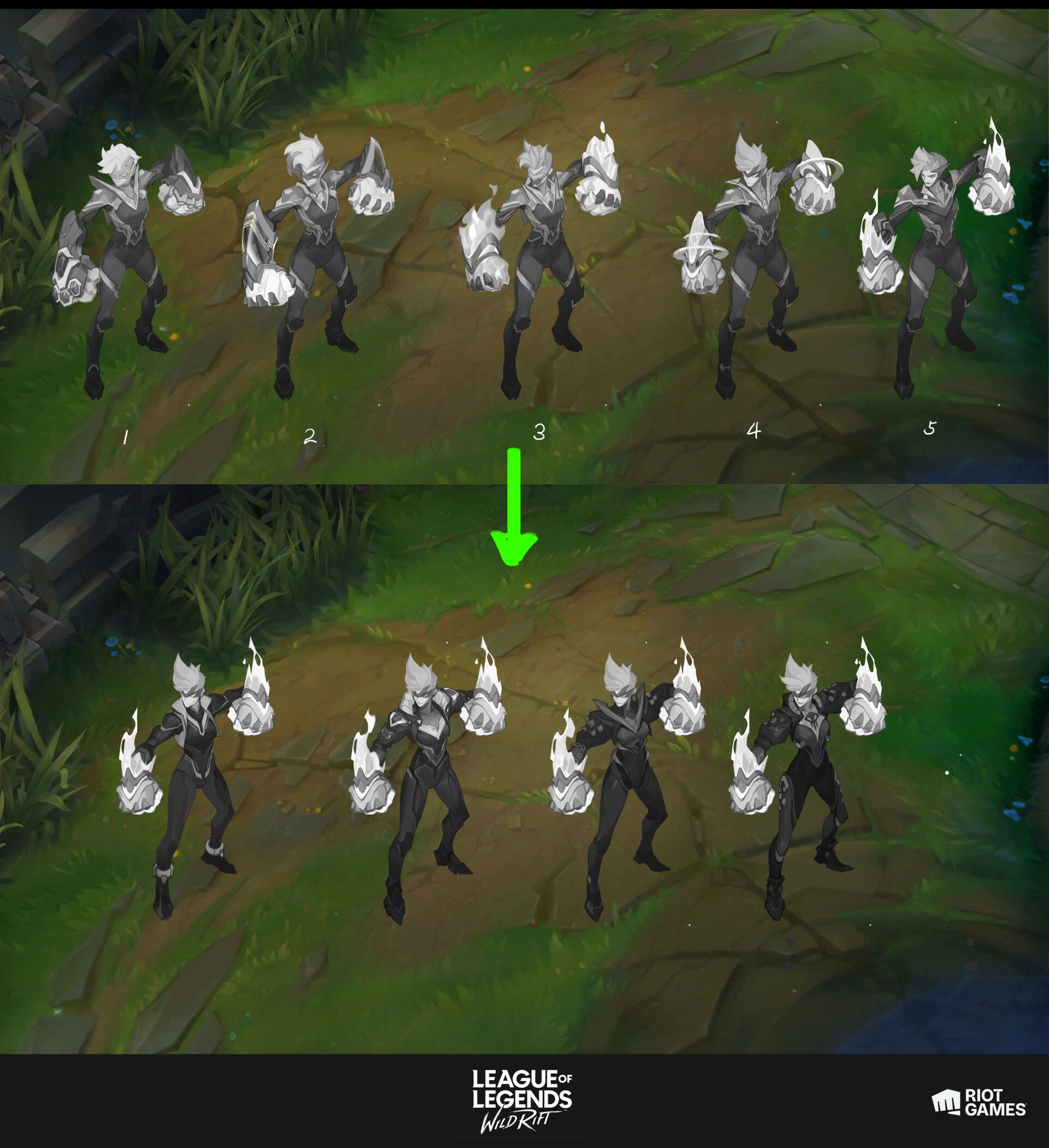 Li Didivi - League of Legends Wild Rift 燎原烈焰 蔚 WORKS OF 2021