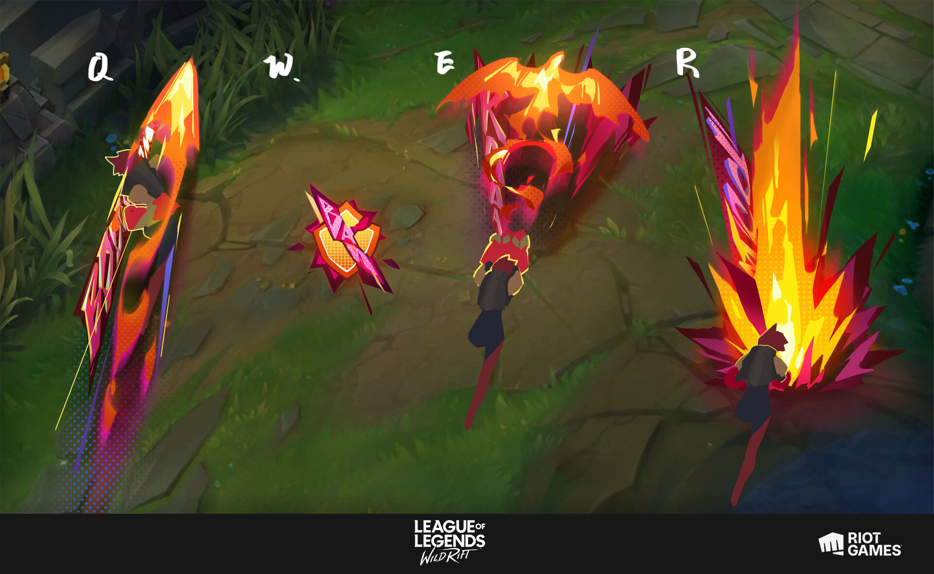 Li Didivi - League of Legends Wild Rift 燎原烈焰 蔚 WORKS OF 2021