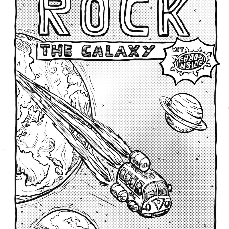 Rock the galaxy - comic
