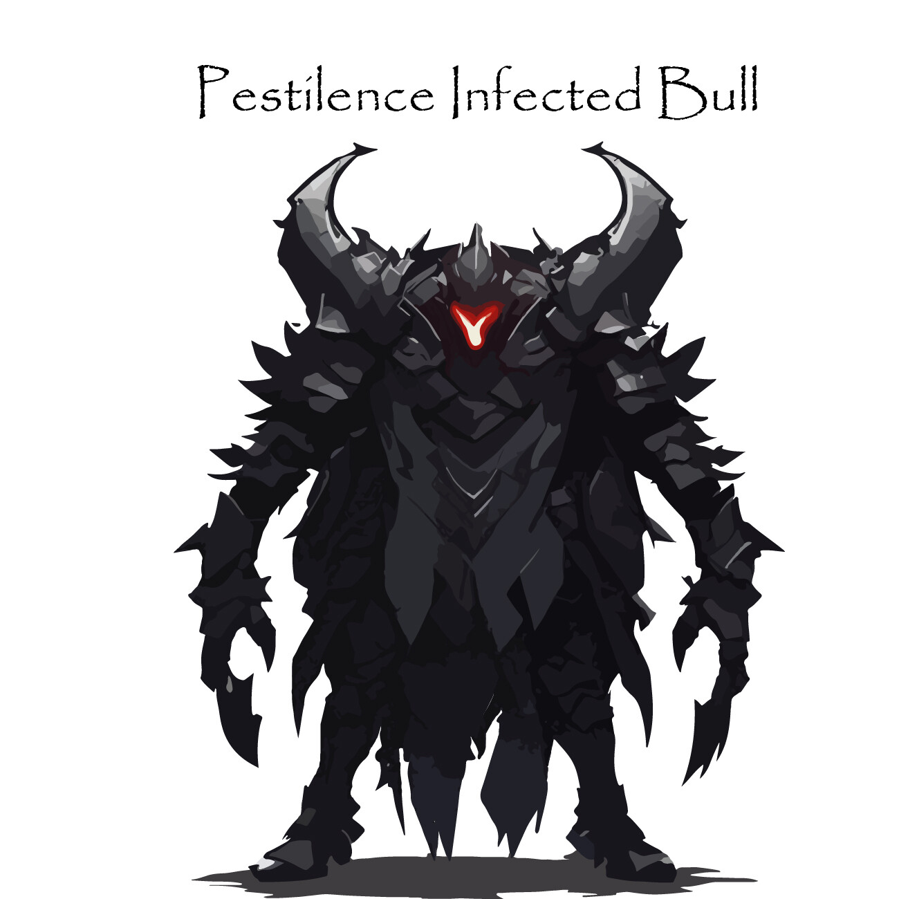 ArtStation - Pestilence Infected Bull - Exodus Horrors