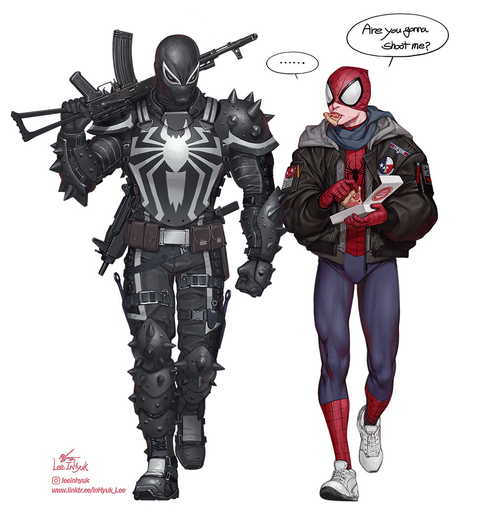 Spidey and Agent Venom