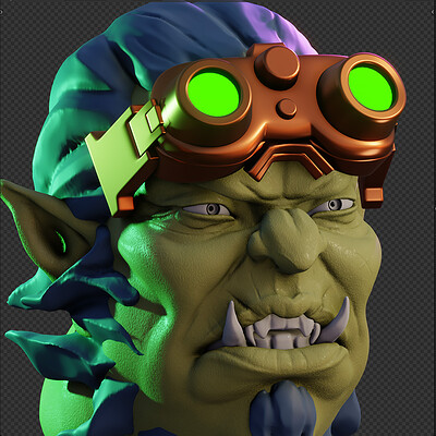 Learning Sculpting 3D Game Character in Blender