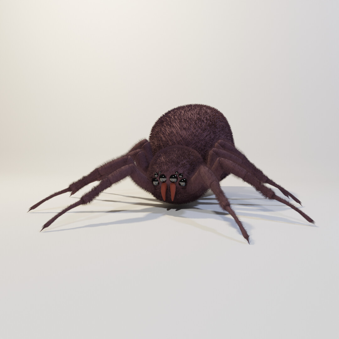 ArtStation Blender Spider Rig