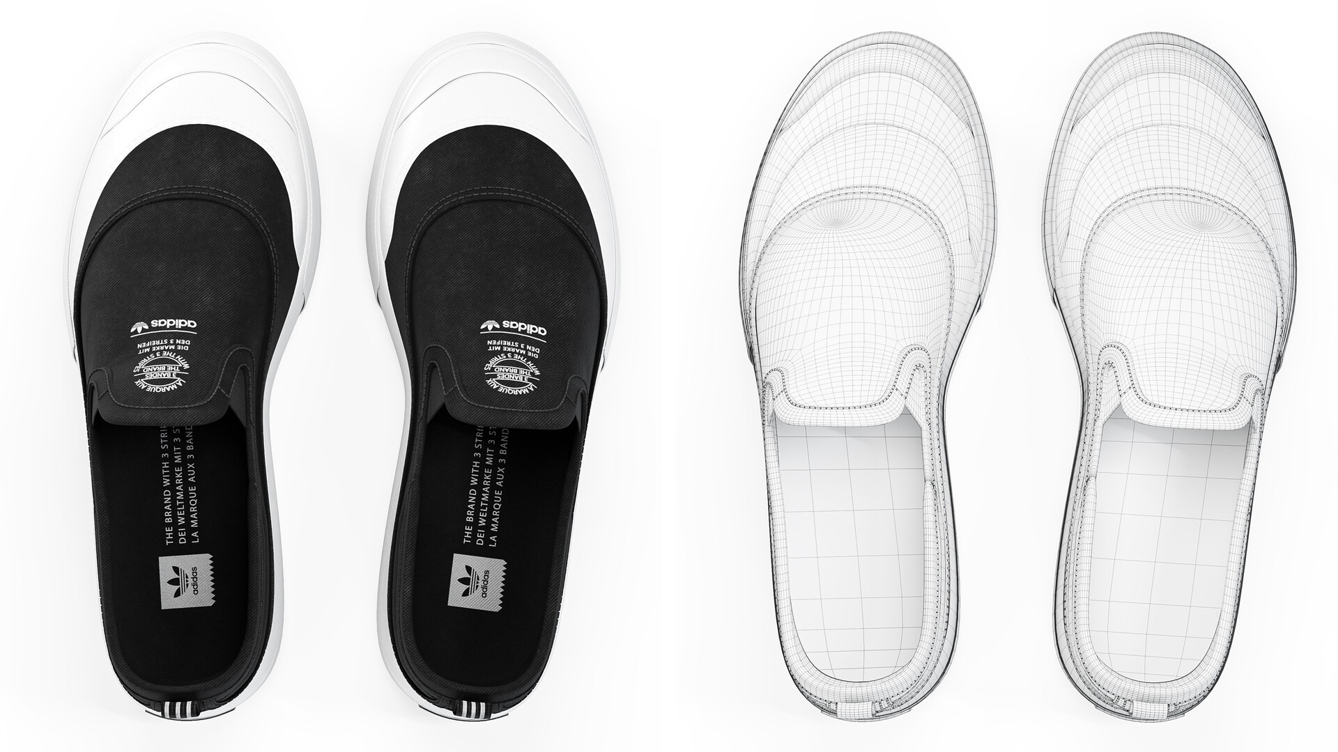 ArtStation Adidas Matchcourt Slip On