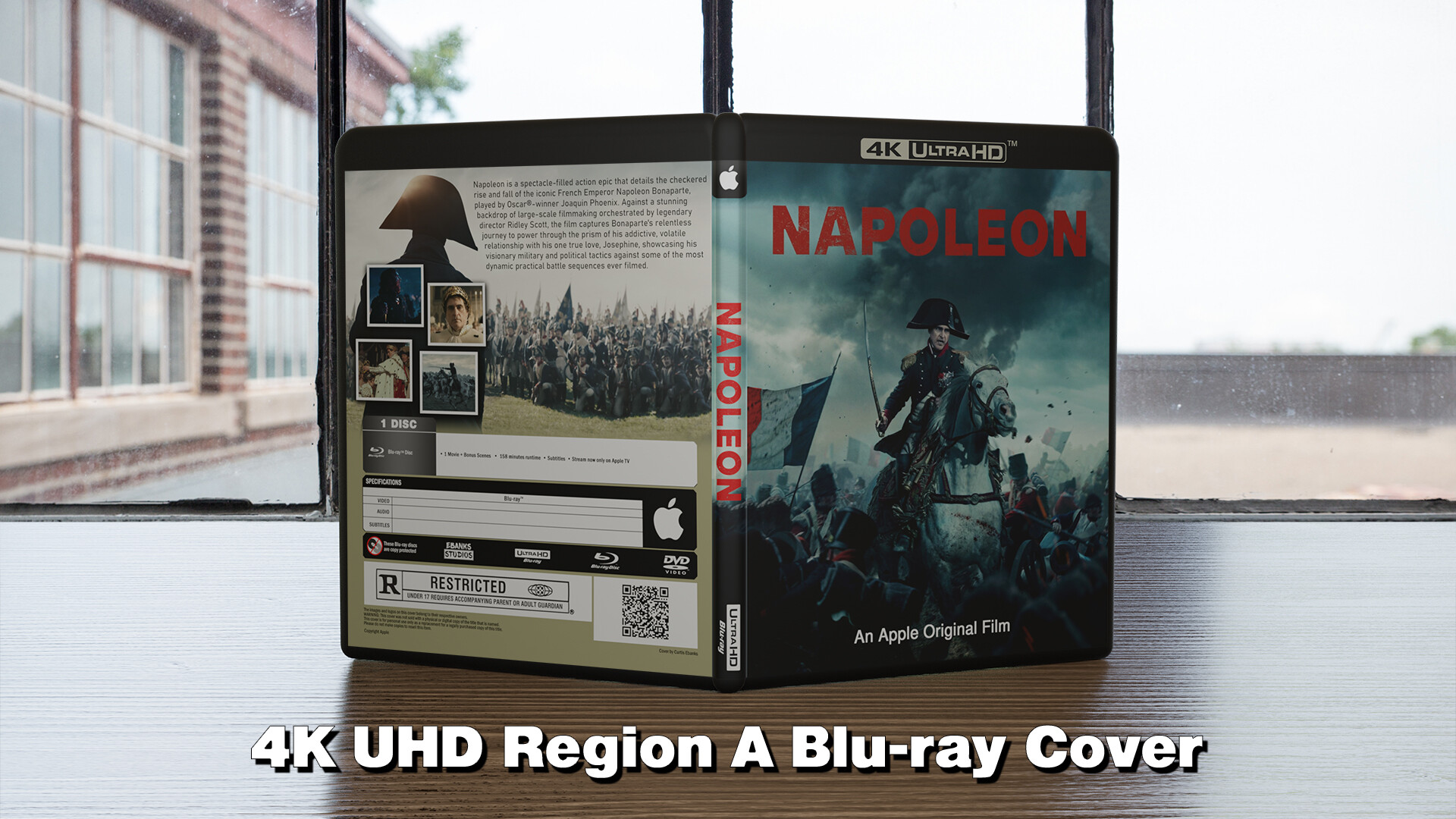 ArtStation - Napoleon (2023) Custom Blu-ray Cover