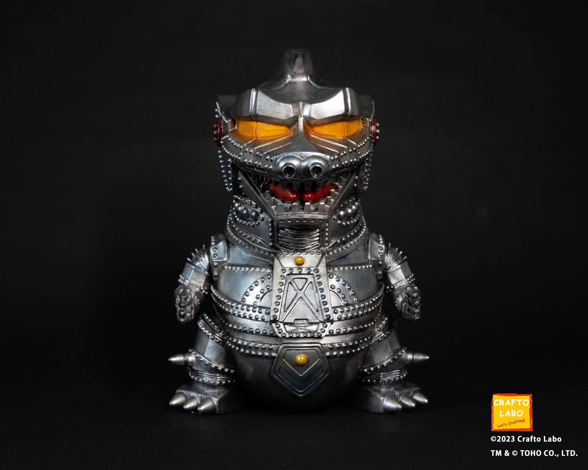 ArtStation - Chibi Mecha Godzilla 3D Printed Resin Kit