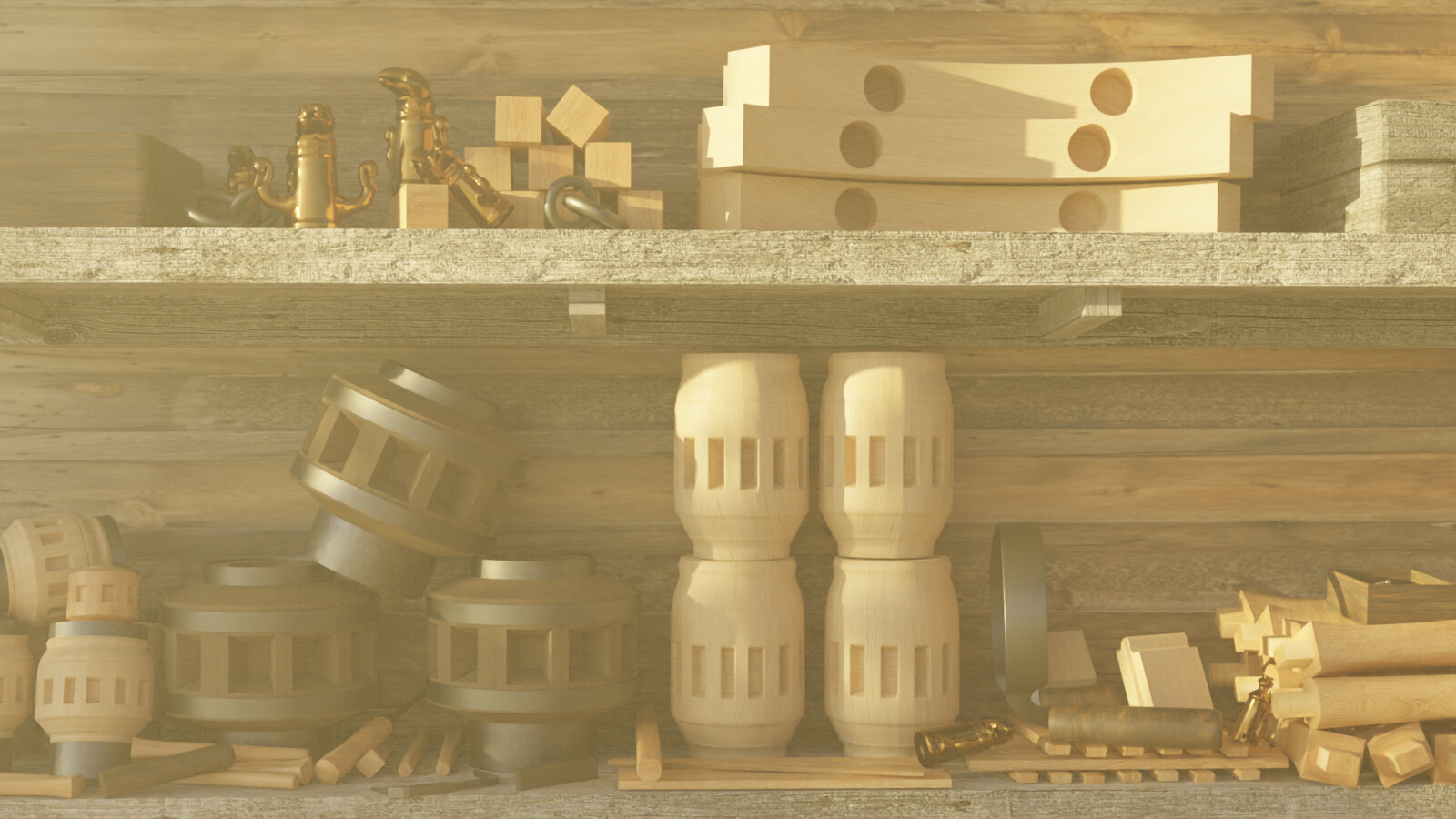 Background shelf