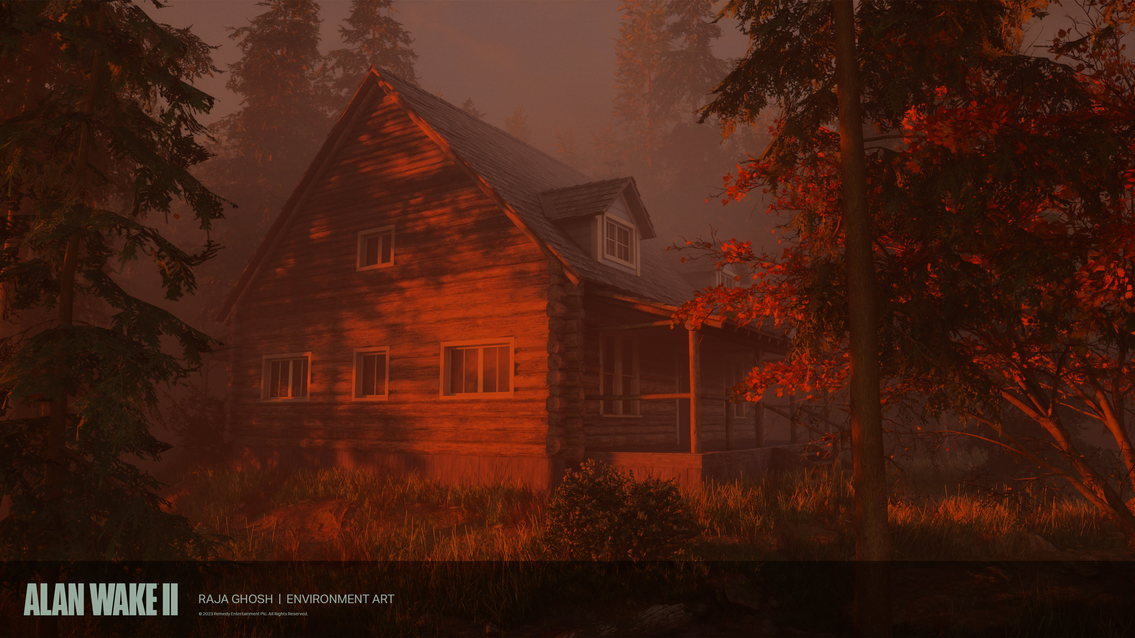 Raja Ghosh - ALAN WAKE II - Ranger Cabin