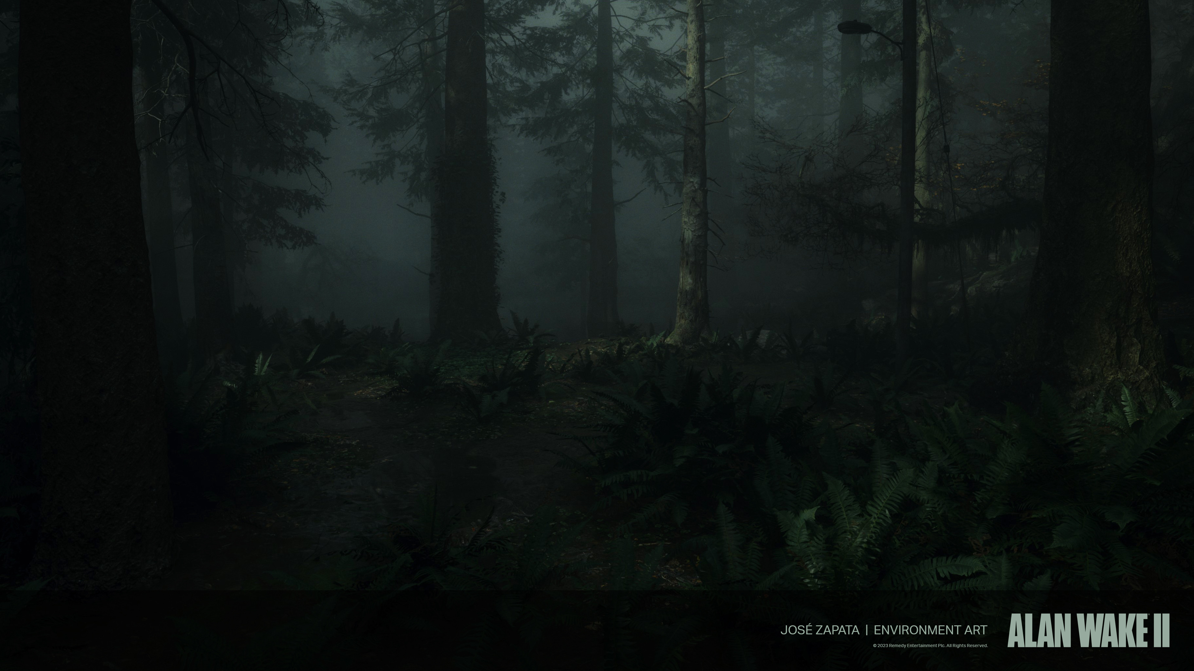 José Antonio Zapata Alan Wake 2 Cauldron Lake Forest