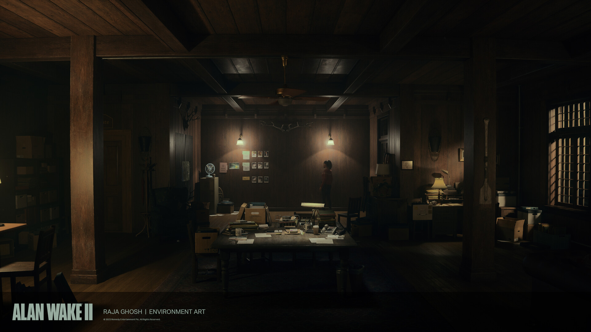 Raja Ghosh - Alan Wake Ii - Mind Place   Field Office