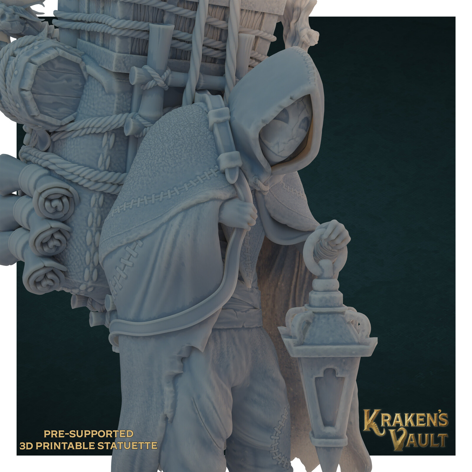 The Traveller - 3d Statuette