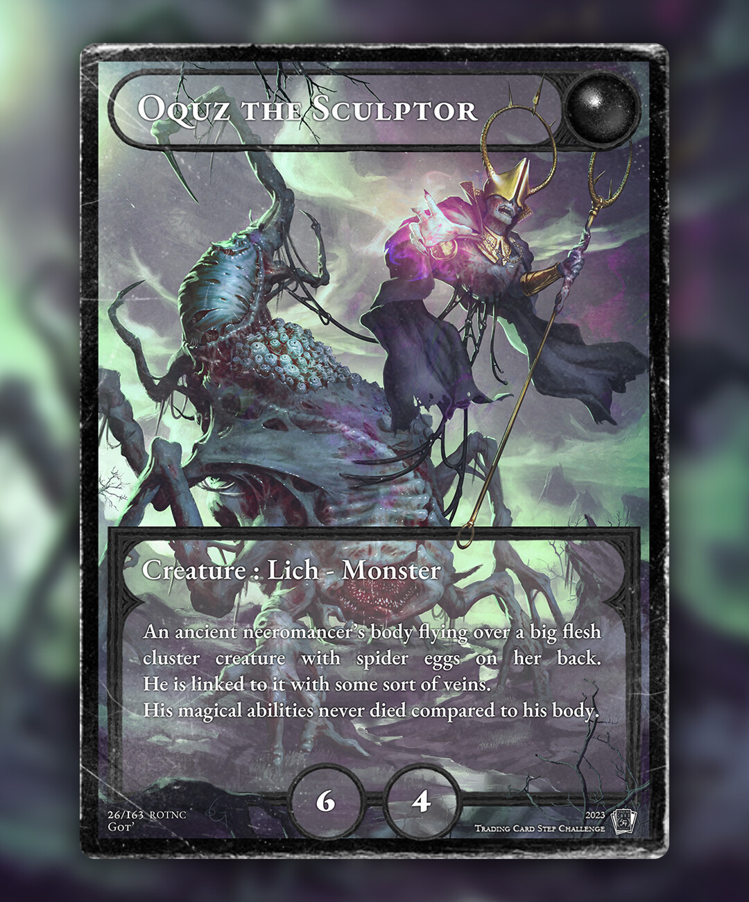 The card