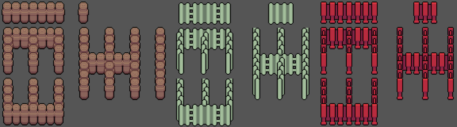 Fences for modular system