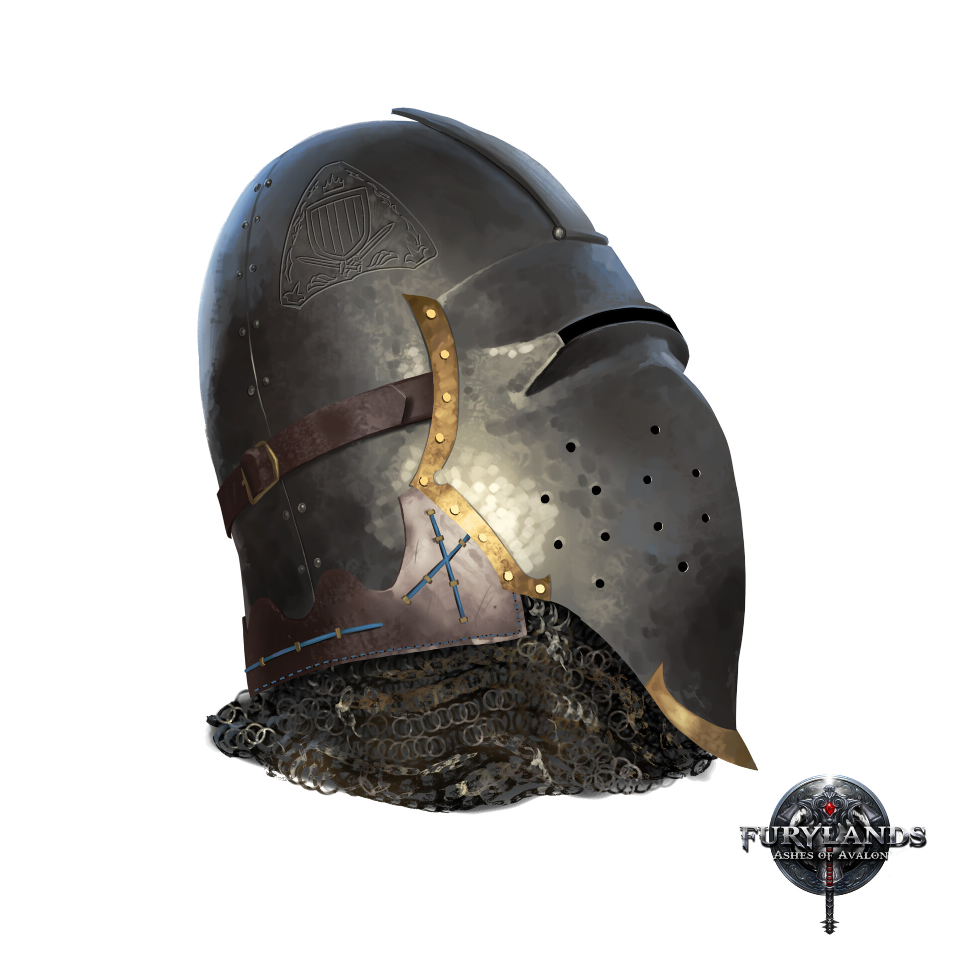 ArtStation - Knight's Basinet