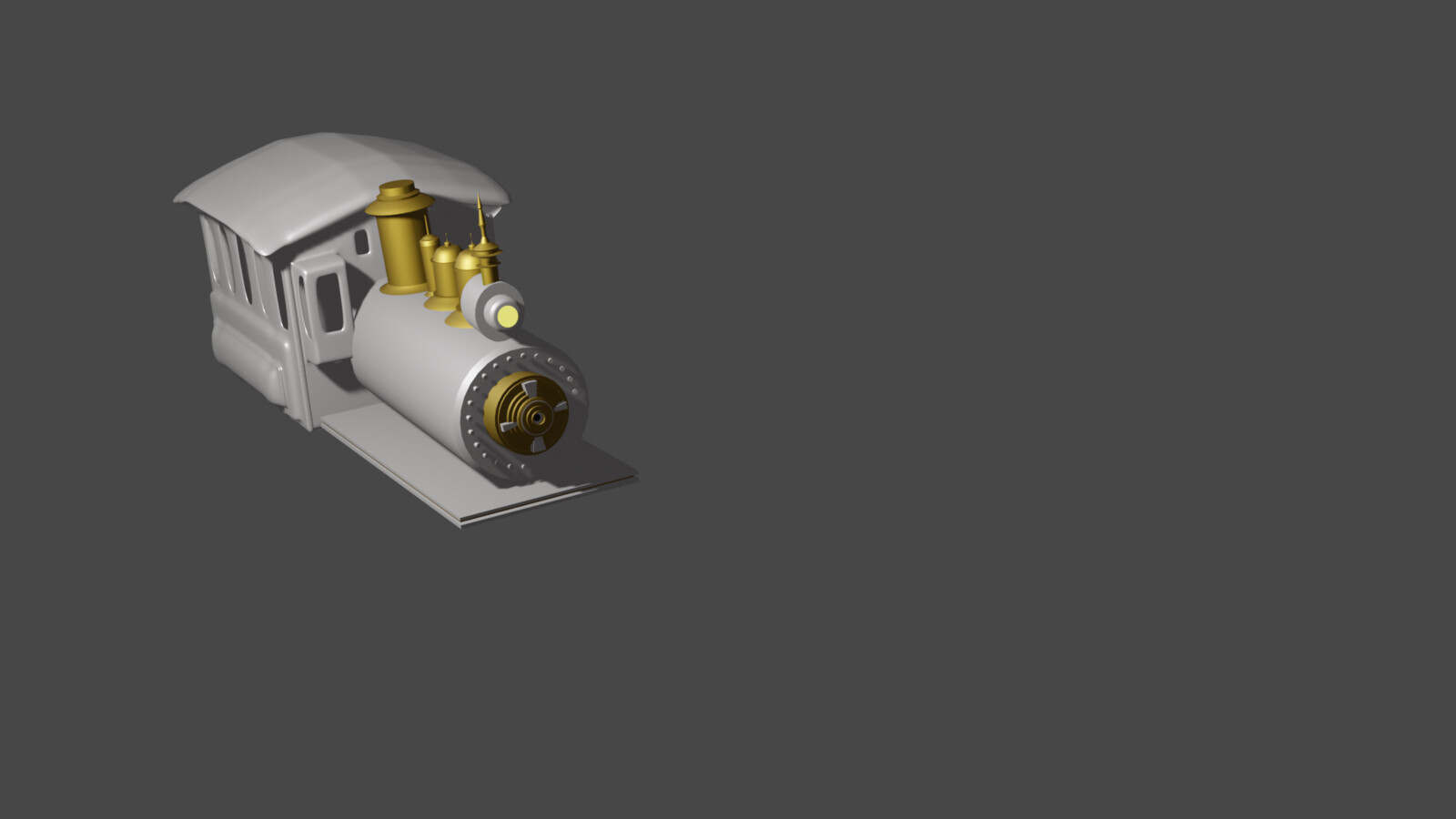 Start of locomotive creation