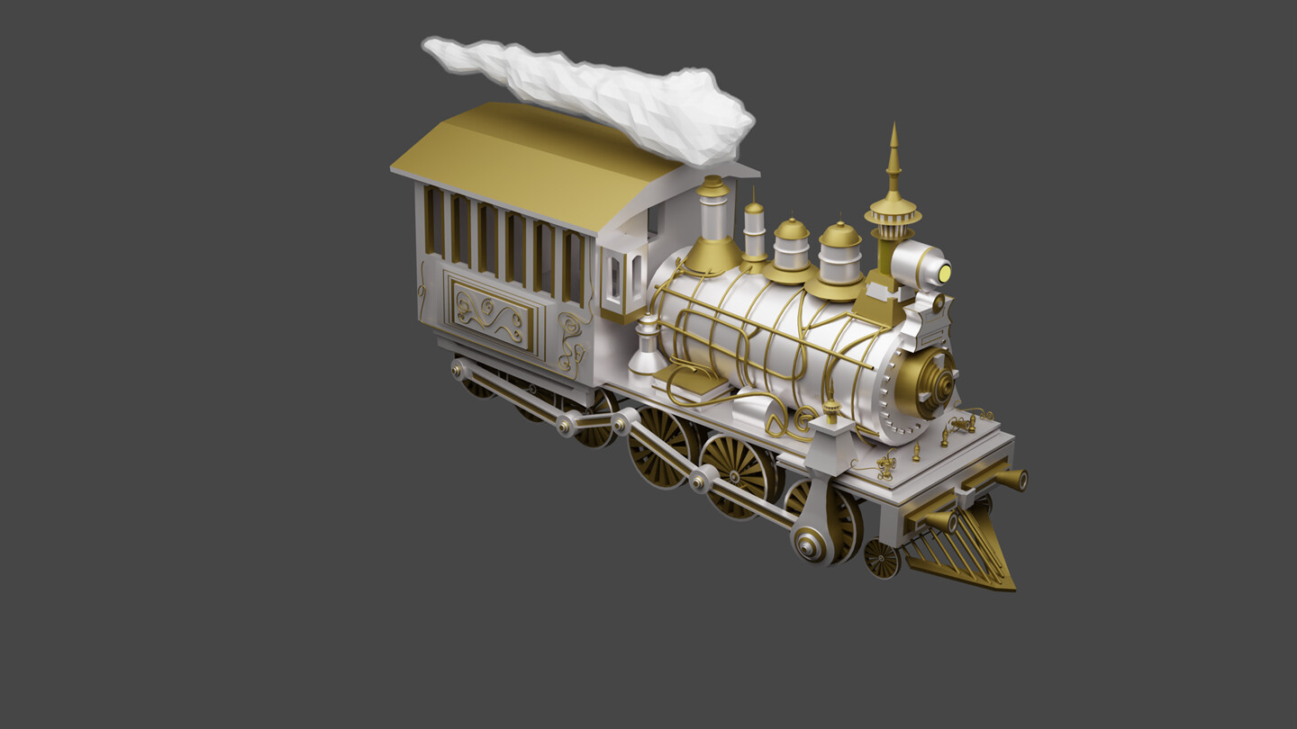 finished locomotive