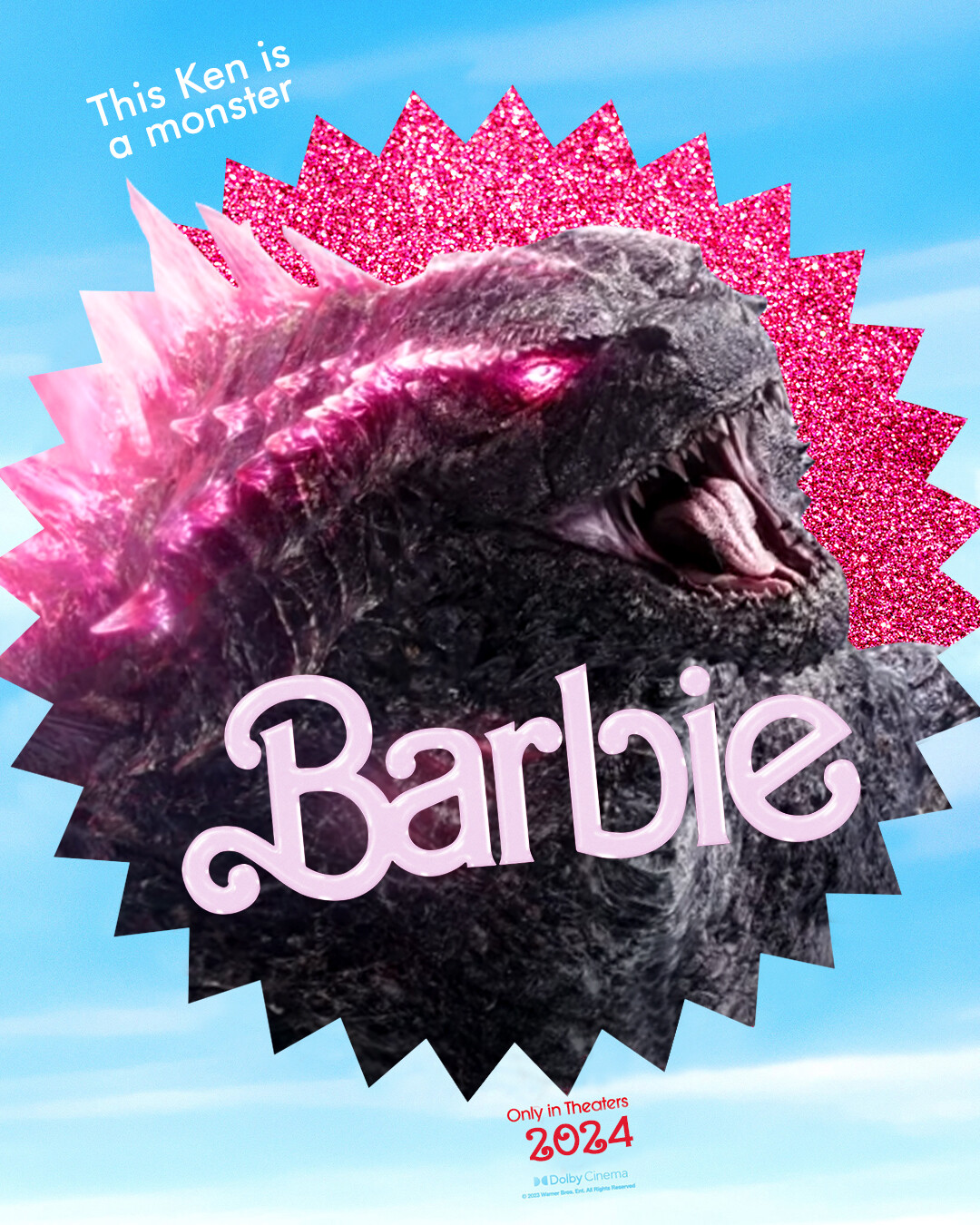 Barbie godzilla store