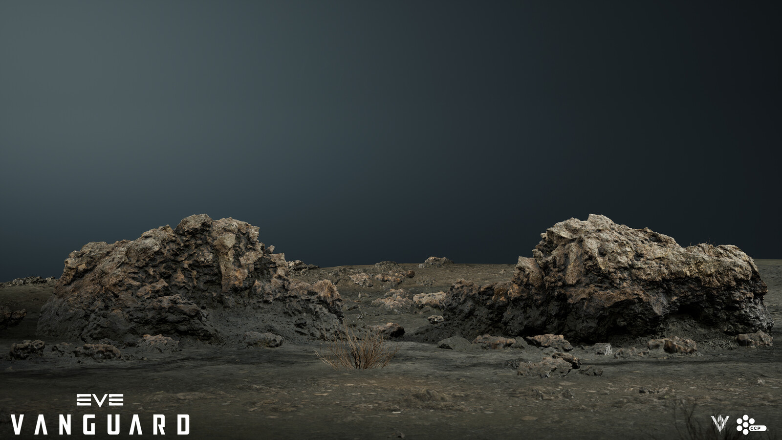 A medium sized, open-meshed, photogrammetry rock.